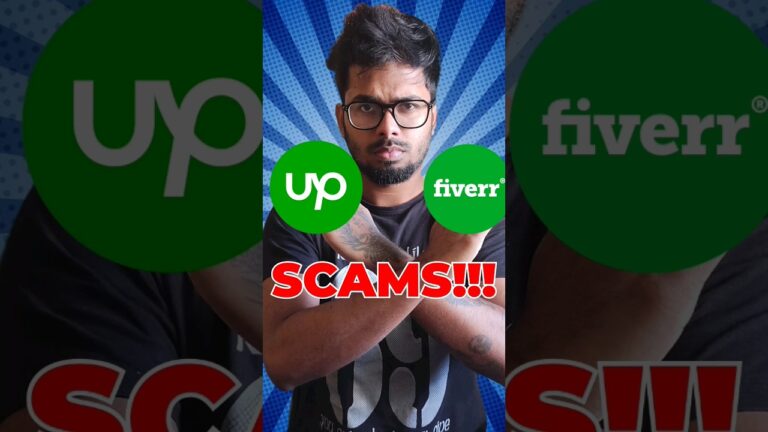 DON’T Use Upwork & Fiverr, Avoid Online Scams!