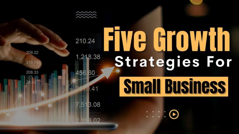 Five Growth Strategies For Small Business | Business Brain USA