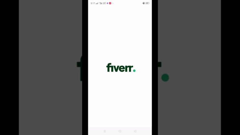 How To Use Fiverr On Mobile #Shorts