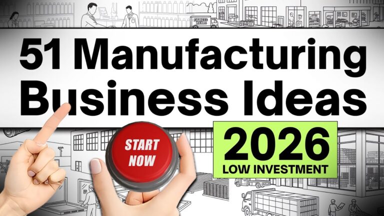 51 Manufacturing Business Ideas to Start a Business in 2026