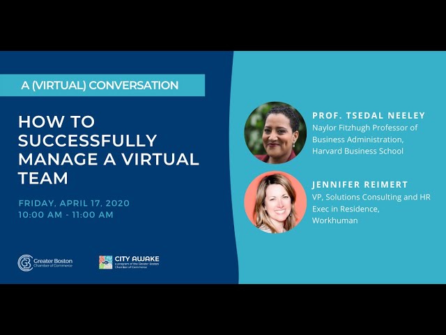 #SkillUp: Managing a Remote Team w/Harvard Professor, Tsedal Neeley