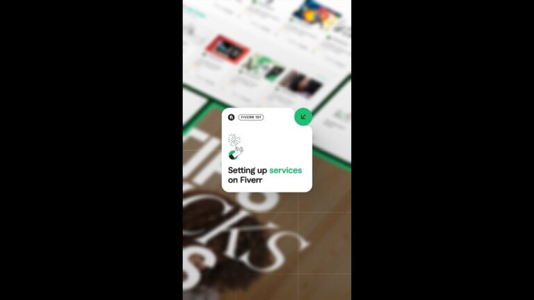 Setting up a new Fiverr gig #shorts #fiverr #fiverrgig