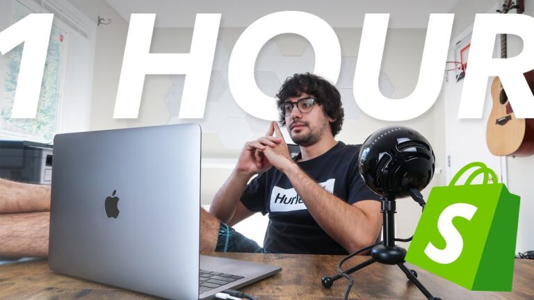 I built a profitable Shopify store in 1 hour