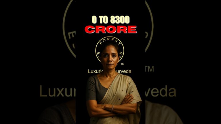 How A Single Mother Built 8300 CRORE Empire. #shorts