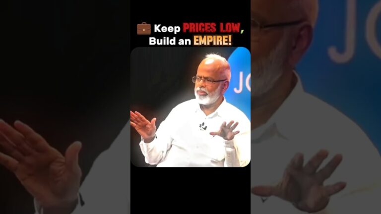 The Secret of Business Pricing | ft. Dr. A. Velumani | Smart Growth Mindset #businessmindset