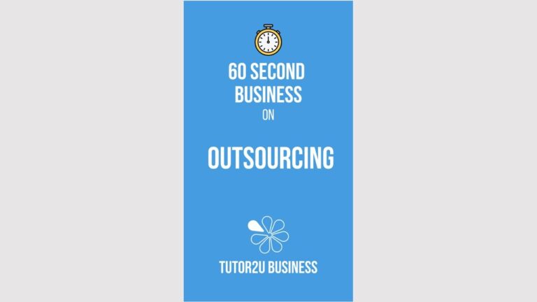 Outsourcing | 60 Second Business