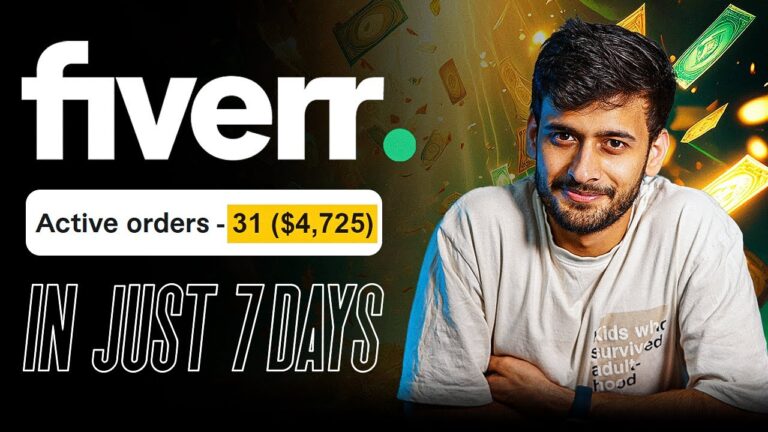 Get Your 1st Order on Fiverr in Just 1 Week | Apply These 5 Tips