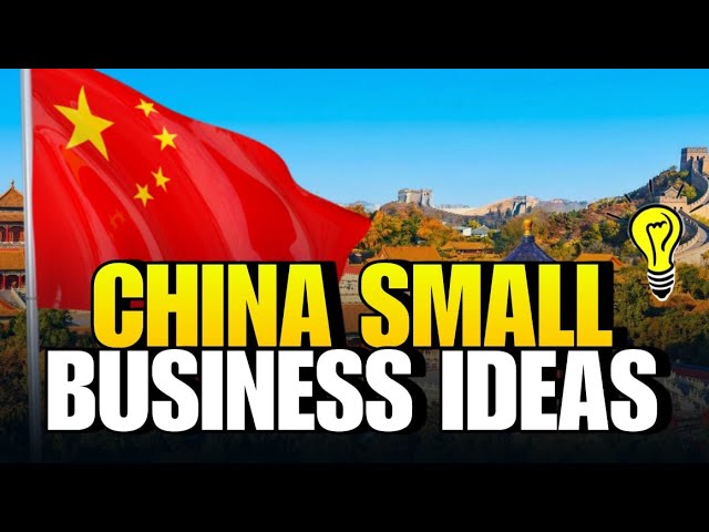 5 Small Business Ideas in China For 2026 | China Profitable Small Business Ideas